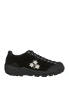 Diemme Man Sneakers Black Size 10 Leather In Black