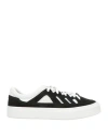Diemme Man Sneakers Black Size 10 Leather, Textile Fibers