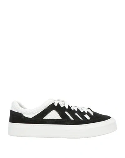Diemme Man Sneakers Black Size 10 Leather, Textile Fibers In Black