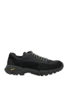 Diemme Man Sneakers Black Size 9 Textile Fibers, Leather In Black