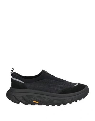 Diemme Man Sneakers Black Size 9 Leather, Textile Fibers