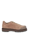 Diemme Man Sneakers Light Brown Size 12 Leather In Beige