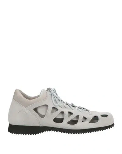 Diemme Man Sneakers Light Grey Size 10 Leather In Gray