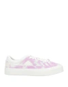 Diemme Man Sneakers Mauve Size 10 Leather, Textile Fibers In Purple