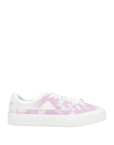 Diemme Man Sneakers Mauve Size 10 Leather, Textile Fibers In Purple