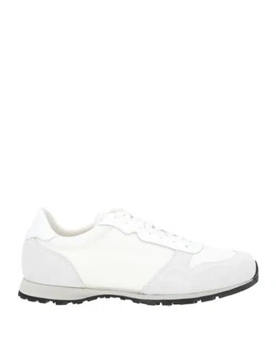 Diemme Man Sneakers Off White Size 10 Leather, Textile Fibers