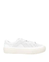 Diemme Man Sneakers Off White Size 10 Leather, Textile Fibers