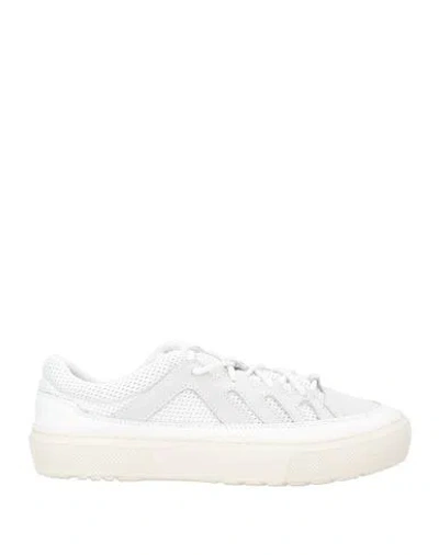 Diemme Man Sneakers Off White Size 10 Leather, Textile Fibers