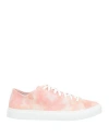 Diemme Man Sneakers Pink Size 10 Leather In Pink