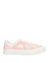 Diemme Man Sneakers Pink Size 10 Leather, Textile Fibers