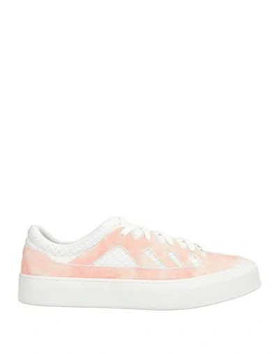 Diemme Man Sneakers Pink Size 10 Leather, Textile Fibers
