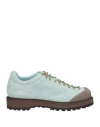 Diemme Man Ankle Boots Sky Blue Size 10 Leather In Blue
