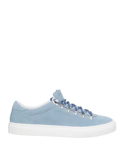 Diemme Man Sneakers Sky Blue Size 9 Pewter