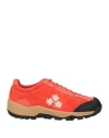 Diemme Man Sneakers Tomato Red Size 10 Leather
