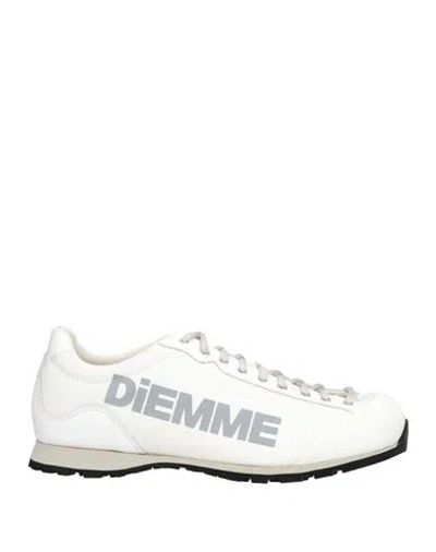 Diemme Man Sneakers White Size 10 Textile Fibers, Leather