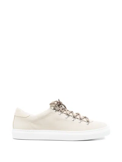 Diemme Marostica Eyelet Lace-up Sneakers In Neutral