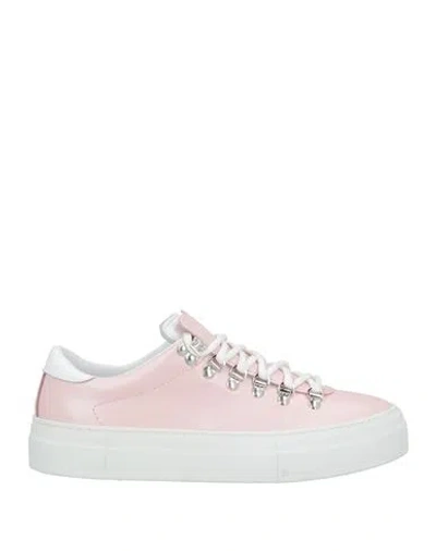 Diemme Marostica Low Woman Sneakers Light Pink Size 8 Leather