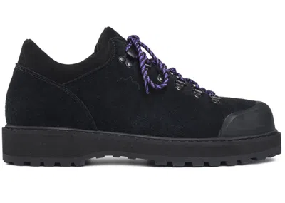 Pre-owned Diemme Men's  Suede M Cornaro Suede Sneakers In Black