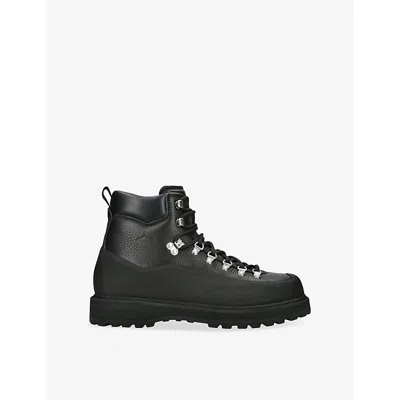 Diemme Mens  Roccia Vet Suede Boots In Black