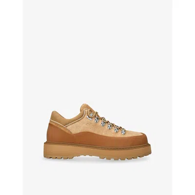 Diemme Mens Tan Cornaro Gomma Leather Boots Eur 42 / 8 Uk In Brown