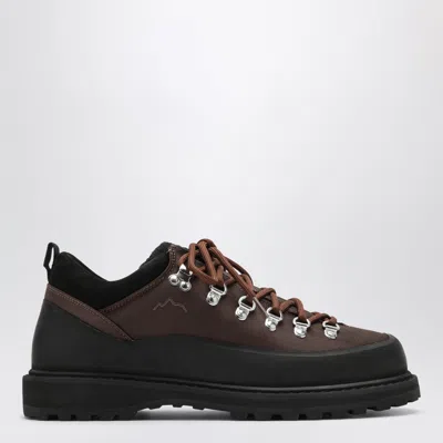 Diemme Mogano Roccia Basso Sport Mini Low-top Sneakers In Cordura In Brown
