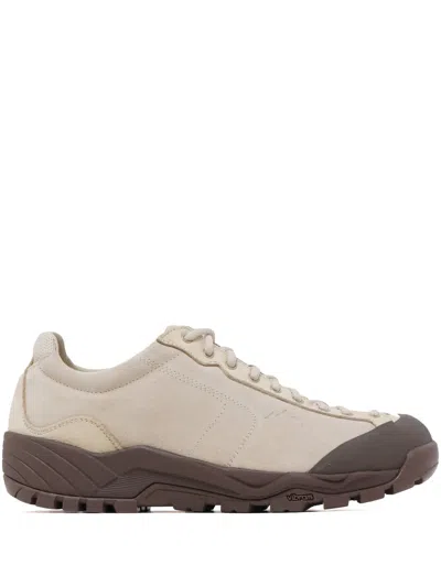 Diemme Modiva Sneaker In Cool Sand Suede