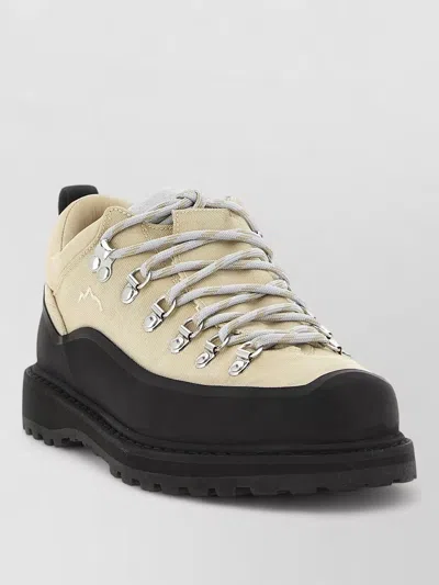 Diemme Roccia Basso Sport Ankle Boots Metal Eyelets In Neutral