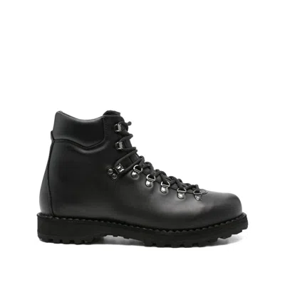 Diemme Roccia Vet Leather Boots In Black