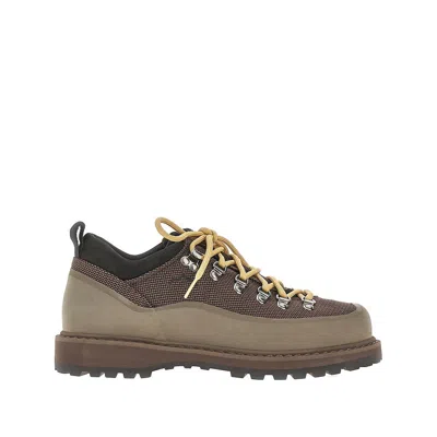 Diemme 'roccia' Low-top Hiking Shoes In Brown