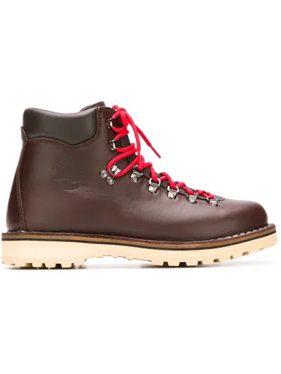 Diemme Roccia Vet Boot Mogano Original Leather Shoes In Brown