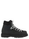 Diemme Roccia Vet Gomma Leather Boots In Black