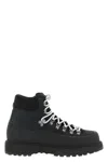Diemme Roccia Vet Gomma Leather Boots In Black