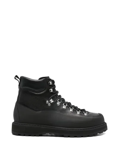 Diemme Roccia Vet Lace-up Hiking Boot In Black