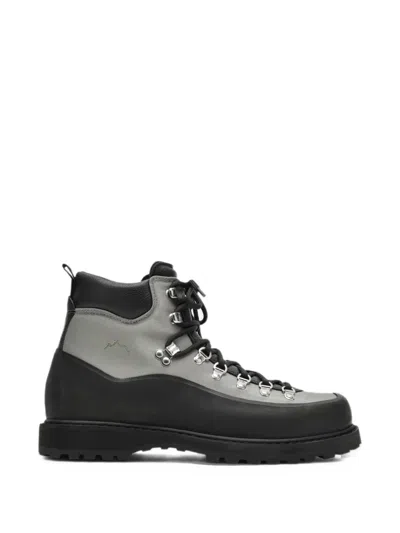 Diemme Roccia Vet Sport Lace-up Panelled Boots In Black