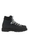Diemme Roccia Vet Gomma Leather Boots In Black