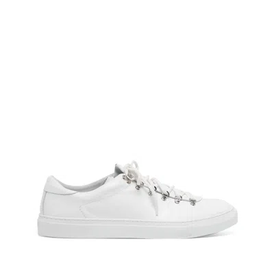 Diemme Round-toe Low-top Sneakers In White