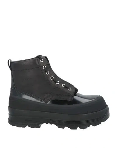 Diemme Spezzamonte Man Ankle Boots Black Size 9 Leather