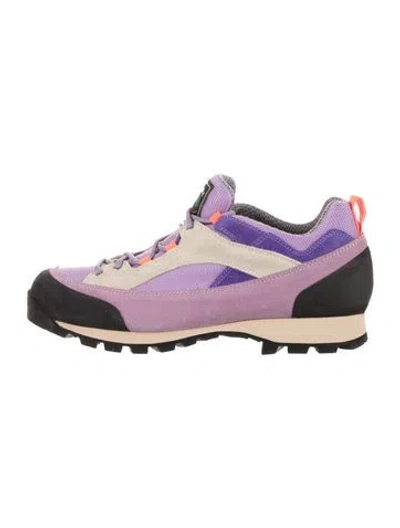 Pre-owned Diemme Suede Athletic Sneakers In Purple