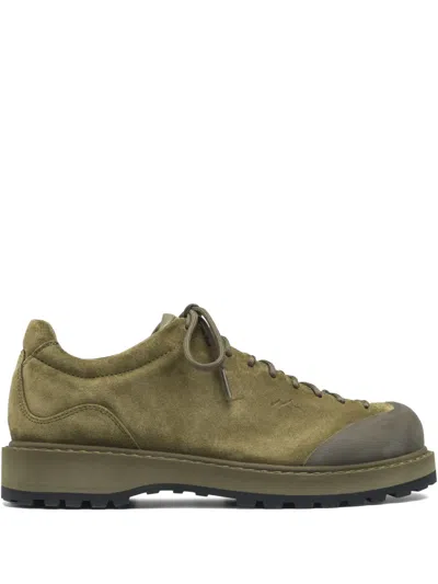 Diemme Suede Boots In Grün