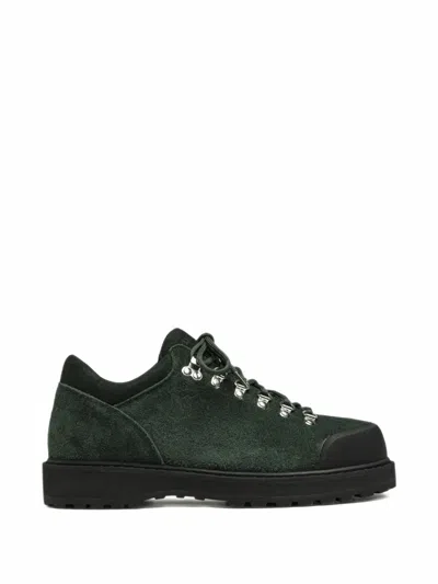 Diemme Suede D-ring Boots In Green