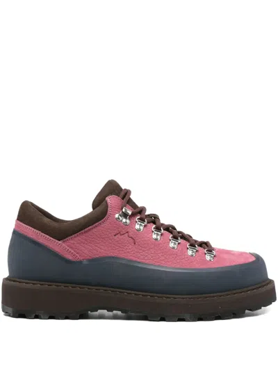 Diemme Suede Hiking Boots In Pink