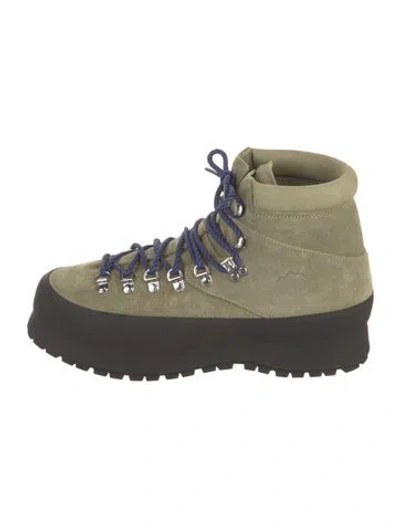 Pre-owned Diemme Suede Hiking Boots W/ Tags In Multi