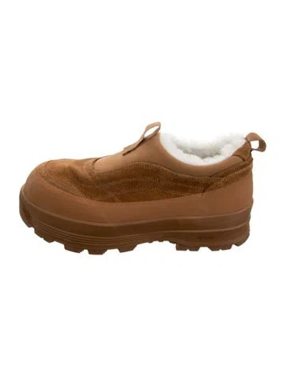 Pre-owned Diemme Suede Sneakers In Brown