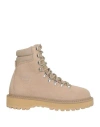 Diemme Woman Ankle Boots Beige Size 8 Leather