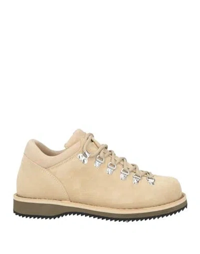 Diemme Woman Ankle Boots Beige Size 8 Leather In Neutral