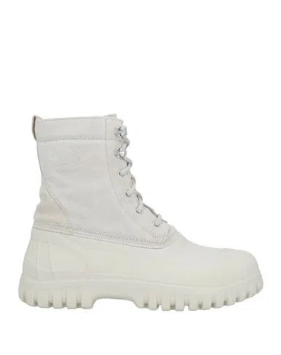 Diemme Woman Ankle Boots Beige Size 9 Leather, Rubber