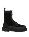 Diemme Woman Ankle Boots Black Size 8 Leather In Black