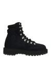 Diemme Woman Ankle Boots Black Size 8 Soft Leather In Black