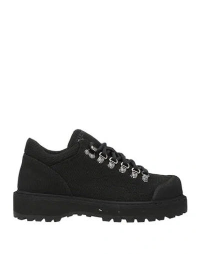 Diemme Woman Ankle Boots Black Size 8 Textile Fibers