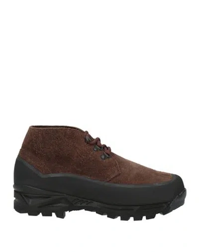 Diemme Woman Ankle Boots Chocolate Brown Size 8 Leather